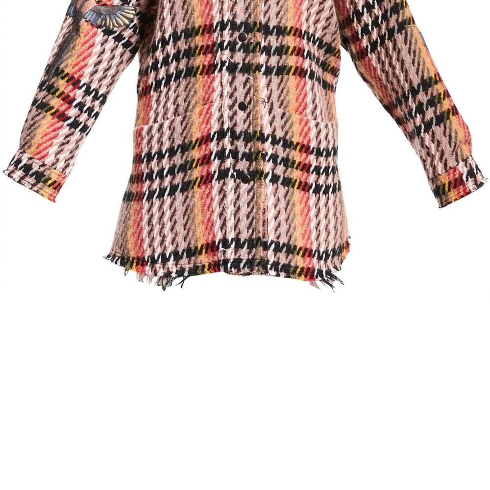 Nwt johnny was hunter wool jacket in multi - Picture 4 of 4